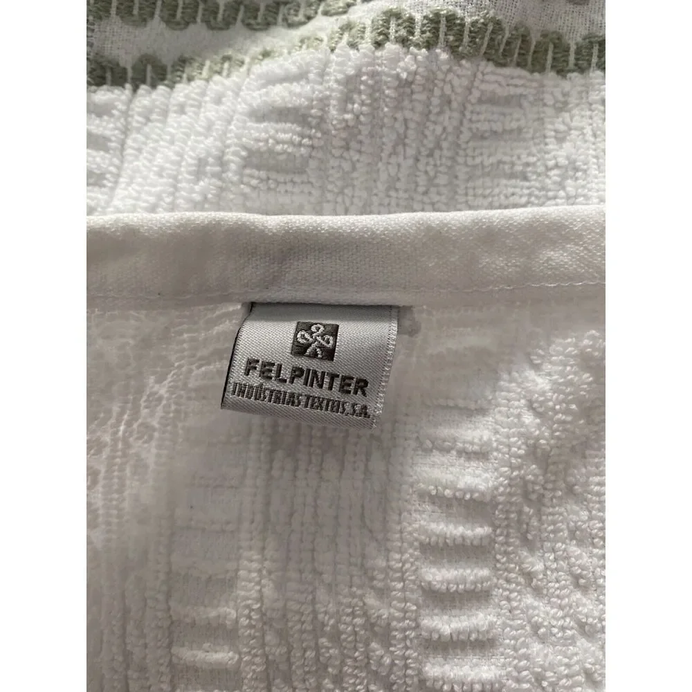 Filpinter Hand Towel White With Grey Accent